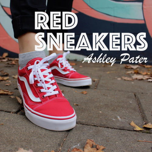 Ashley Pater, song titled, Red Sneakers