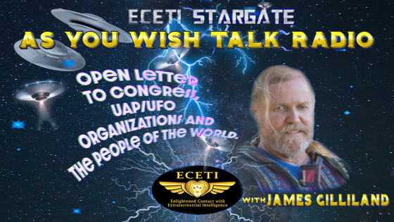 Open Letter to Congress, UAP/UFO Organizations and the People of the World