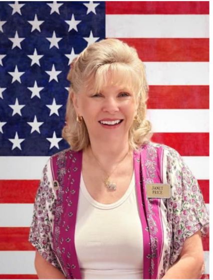 Guest, Janet Price, President of Golden State Republican Women