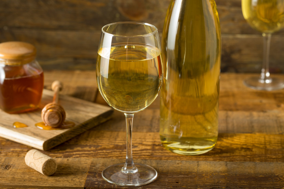 Guests, Jonathan Turnea and Nina Rosenberg, owners of the new Rag and Bone Meadery