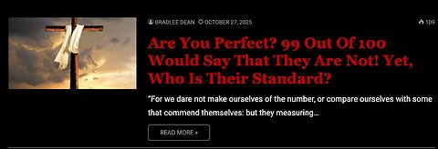 Is A Lack Of Perfection Now The Standard?