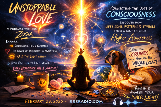 Unstoppable love: connecting consciousness dots