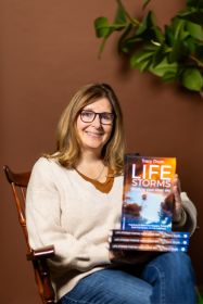 Tracy Doyle with Book