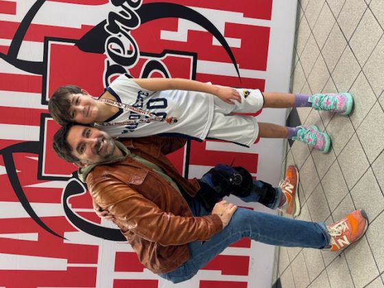 Adam and his son, Griffen