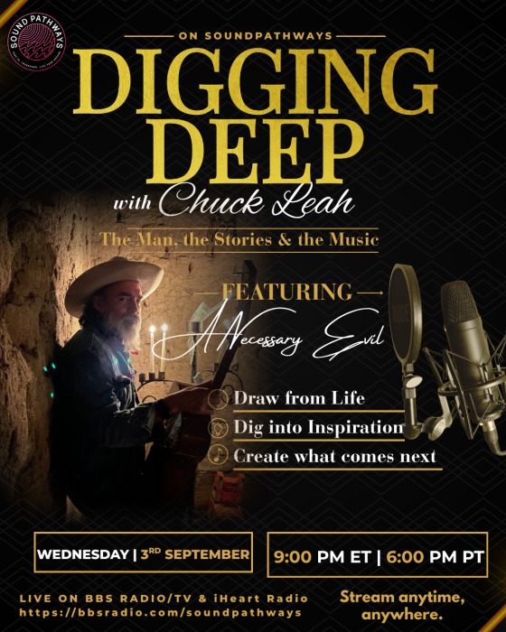 DIGGING DEEP with Chuck Leah The Man, the Stories & the Music