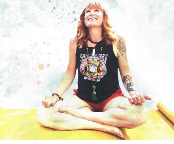 Shelly Bond, Reiki master and yoga instructor, creator of Awaken You Podcast and Voices Rising Press