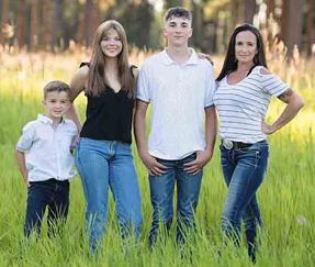 Summer Drey and family