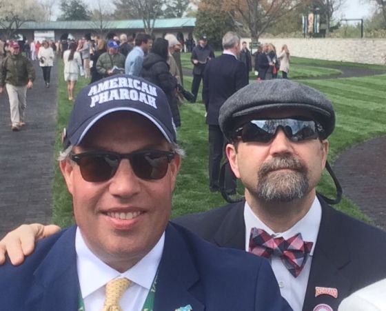 Mark Otto ( on left ) and Buck Wilson ( on right )