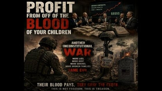 Profit From Off Of The Blood Of Your Children