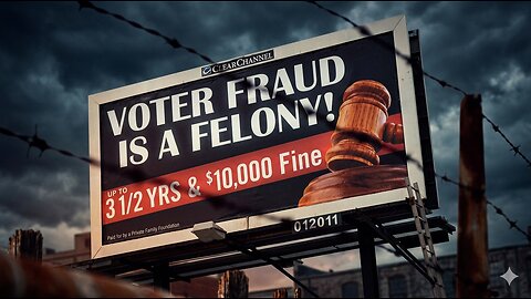 Scoundrels In Office Are The Fruit Of Massive Voter Fraud