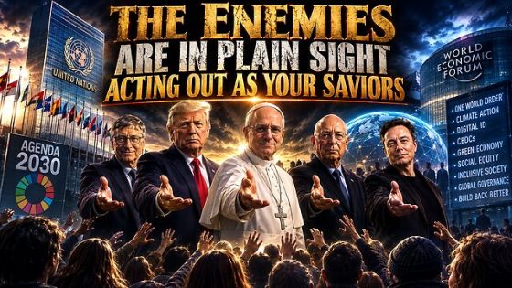The Enemies Are In Plain Sight Acting Out As Your Saviors