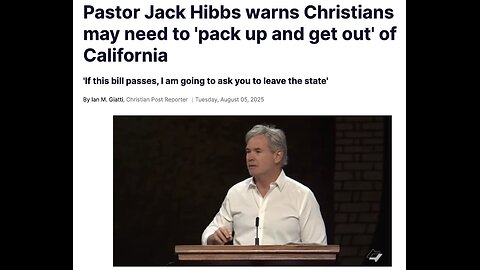 The Fearful Leading The Way In The American Church - Their Message: Run!