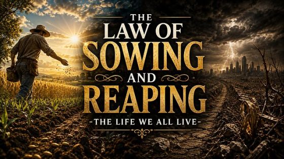 The Law of Sowing and Reaping -The Life We All Live