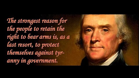 We Are NOT Giving Up Our God-Given RIGHTS To Bear ARMS!
