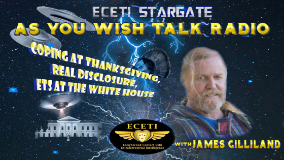 Coping at Thanksgiving, Real Disclosure, ETs at The White House