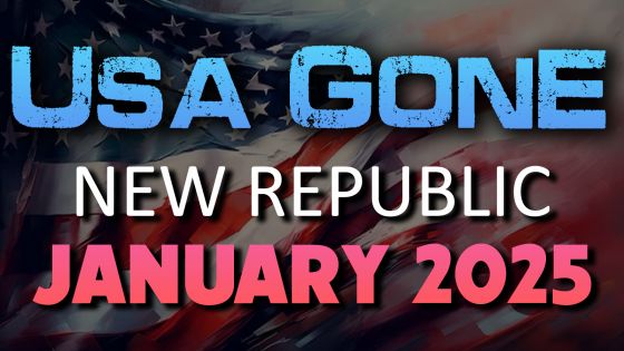 USA Gone New Republic January 2025