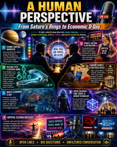 A Human Perspective - From Saturn's Rings to Economic D-Day