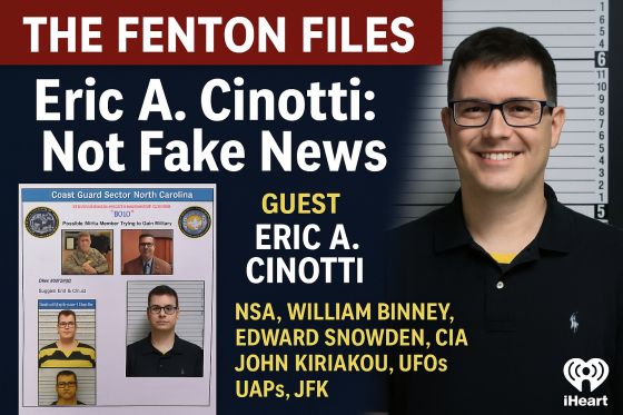 The Fenton Files - Eric A. Cinott Not Fake News Censorship and Government Overreach - The Hostile Zone