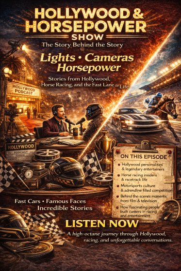 Hollywood glamour meets racing thrill