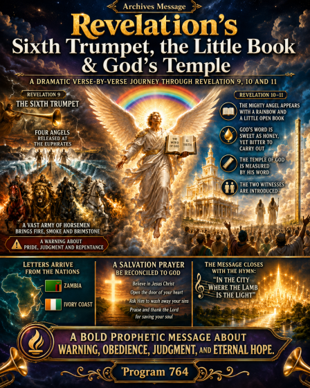 Revelations, Sixth Trumpet, the Little Book, and God's Temple