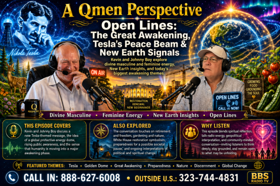 The Great Awakening, Tesla's Peace Beam, and Near-Earth Signals