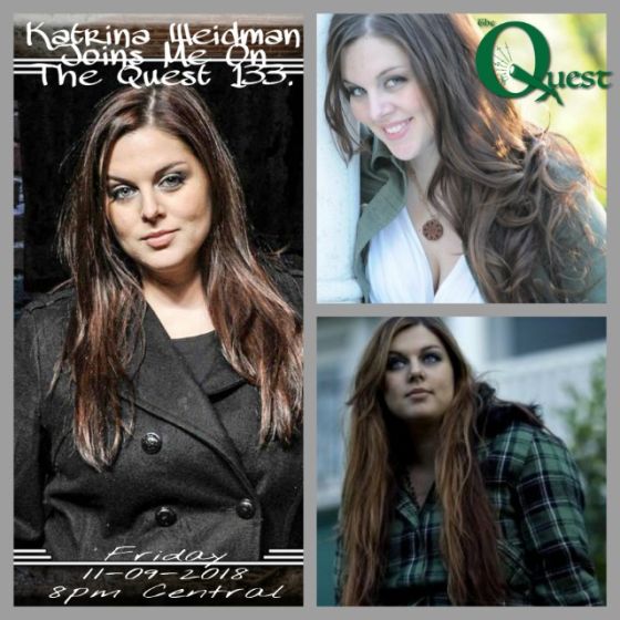 Guest, Katrina Weidman, paranormal investigator who came on the scene with the famed ghost hunting show, Paranormal State