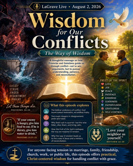 Wisdom For Our Conflicts