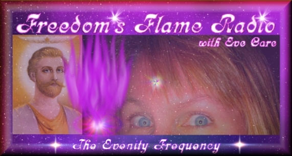 Freedom's Flame Radio with Eve Care, banner