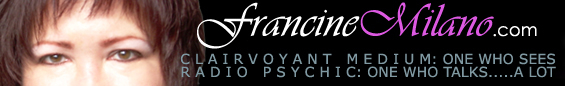 SpiritNetwork Radio with Francine Milano, banner