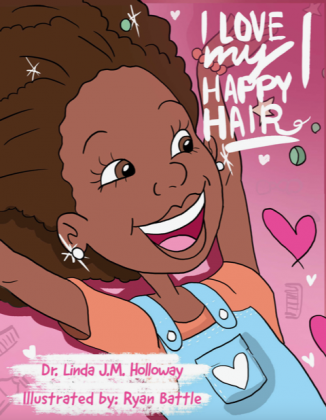 I Love My Happy Hair - Book Cover