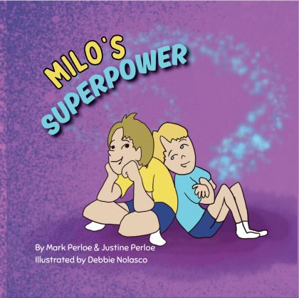 "Milo's Superpower" book cover