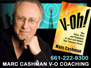 Marc Cashman, Voice Acting Coach