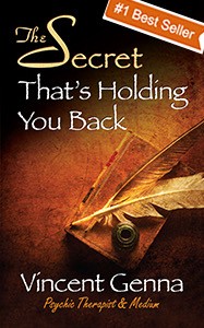 Hear stories of how Genna’s psychic readings helped others release their passion and purpose. Vincent Genna, a talented psychic therapist and medium, is a sought-after media guest nationally and internationally.