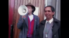 Kevin on the bullhorn with murdered native activist Johnny Bingo Dawson, March 2008, Vancouver