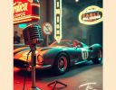 Mark Otto, song titled, Hollywood and Horsepower
