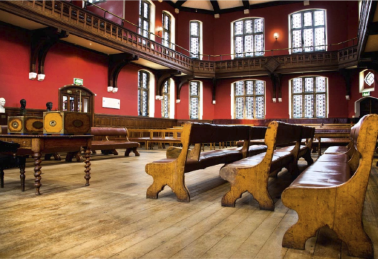 The Oxford Union Lecture Hall and its shadow of censorship
