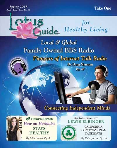 BBS Radio on the front cover of the LOTUS GUIDE!