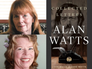 This treasure of Alan’s letters was discovered by his first-born children, Joan Watts and Anne Watts, who curated the hardcover book which includes photos, drawings and letters adding to the richness of the Alan Watts’ literary collection. 