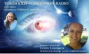 Linda Lowebeck of CE5 Copenhagen on Threshold to Ascension Radio