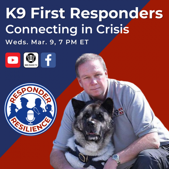 Bradford Cole K9 First Responder on Responder Resilience