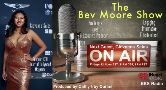 The Bev Moore Show with guest Giovanna Salas