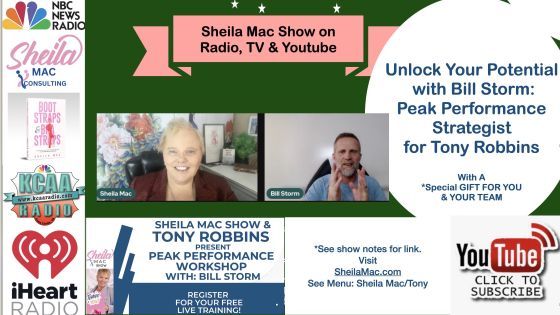 Unlock Your Potential with Bill Storm: Peak Performance Strategist for Tony Robbins - Mindset