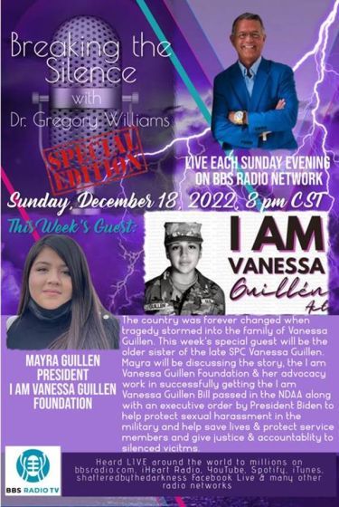 Guest, Mayra Guillen, president, I Am Vanessa Guillen Foundation