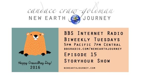 New Earth Journey Storyhour Groundhog day 2016