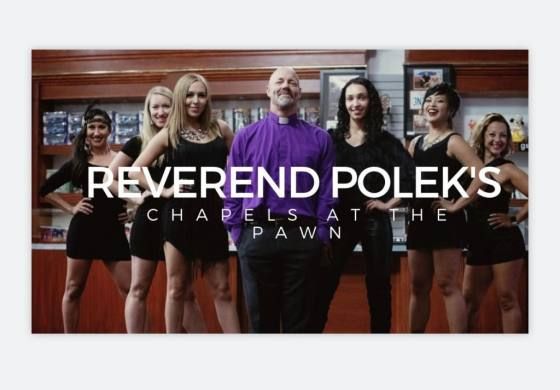 Reverend Polek’s Chapels at The Pawn Las Vegas weddings the way Las Vegas weddings were meant to be done