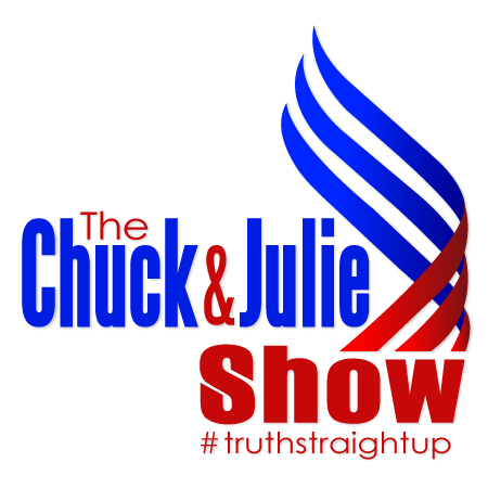 Chuck and Julie hosting The Chuck & Julie Show