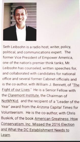 Seth Leibsohn!