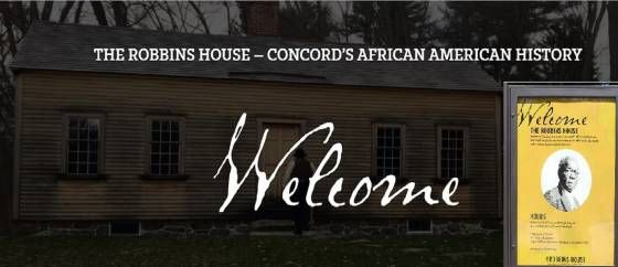 The Robbins House, in Concord, MA, Concord's African American History Site