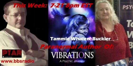 Author Tammie Whalen Buckler - Vibrations a psychic journey