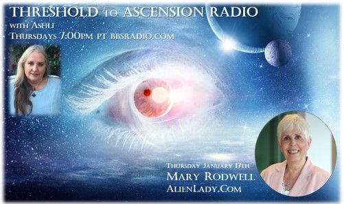 Mary Rodwell on Threshold to Ascension Radio